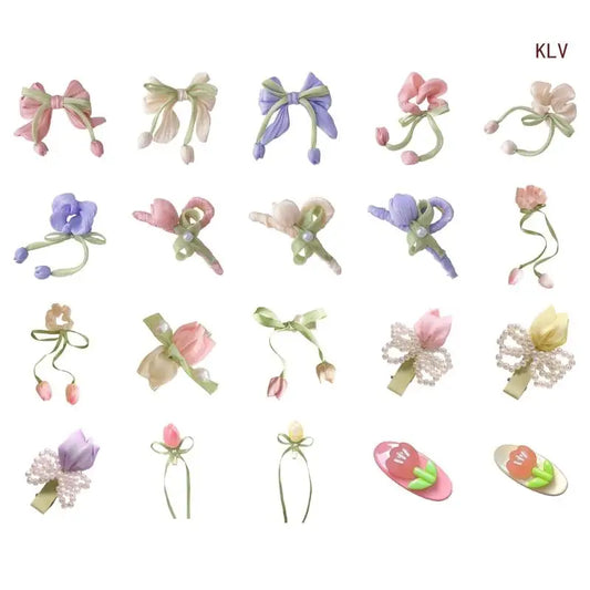 Fashionable Flower Fabric Hair Clip Uniuqe Headwear Hair Accessory Hiarpin For Adding Sophistication To Your Look