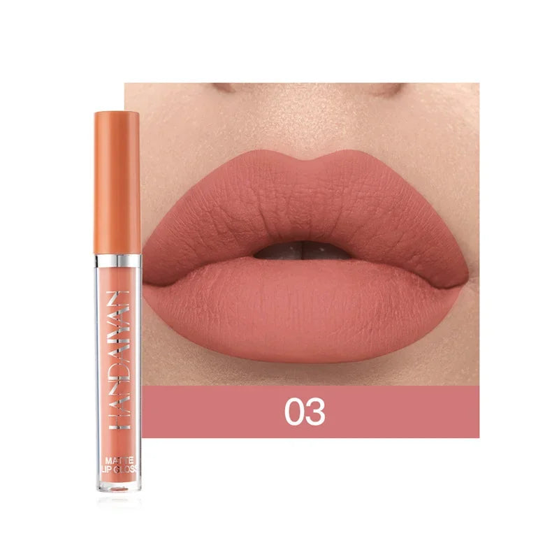 HANDAIYAN Matte Lipstick Set – 1/6 PCS Waterproof, Long Lasting & Non-Stick