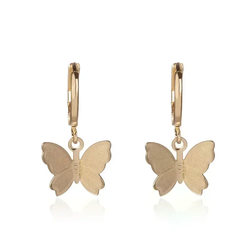 Geometric Rhombus Double Layer Combination Design Earrings For Women Simple Fashion Daily Accessory Party Jewelry Birthday Gifts