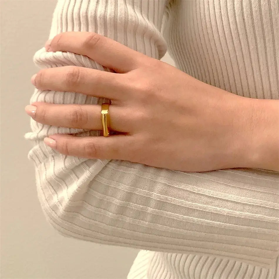 Fashion Ring 316L Stainless Steel Ring Anillo Ringen Mujer Women Rings Bague Couple Matching Jewlery Fashion Gifts Do not fade