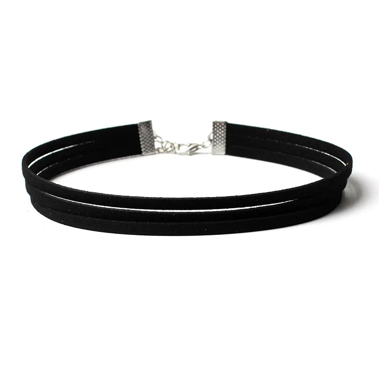 Women’s Gothic Velvet Necklace – Sexy Korean Fashion Lace Choker