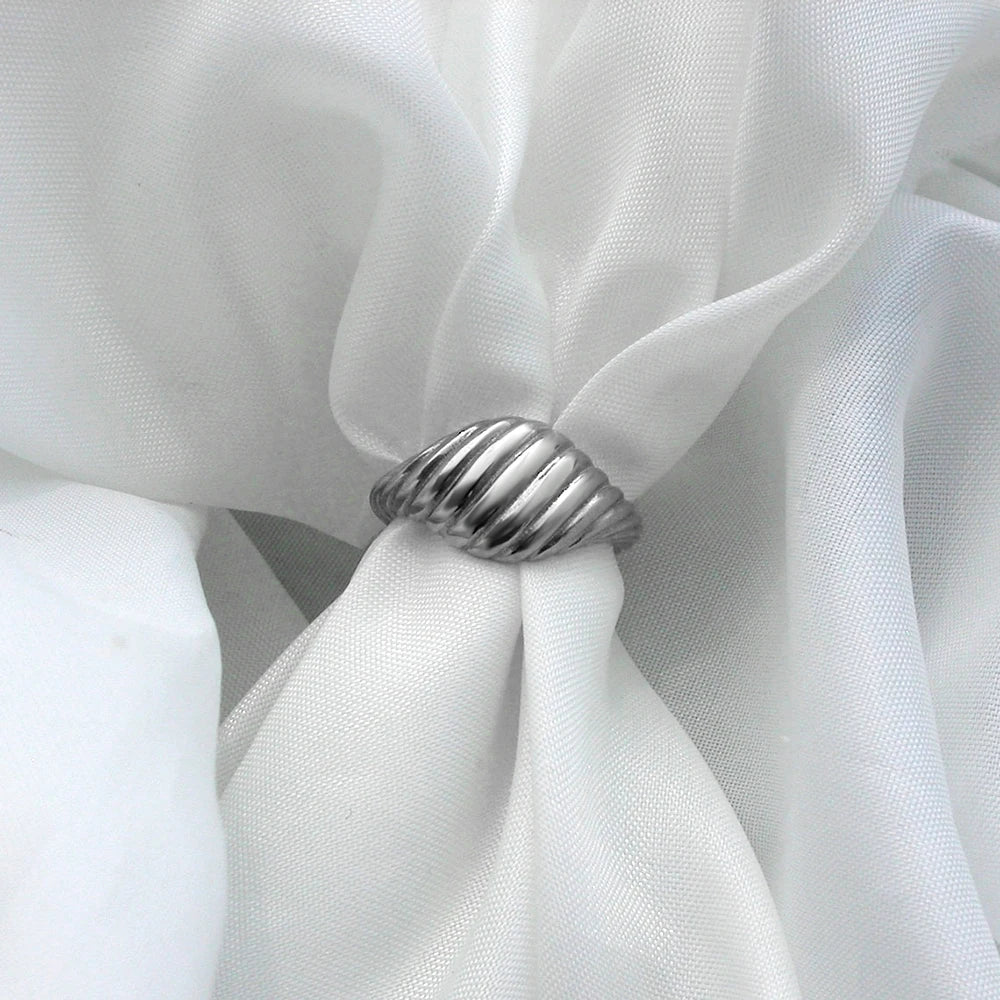 Fashion Ring 316L Stainless Steel Ring Anillo Ringen Mujer Women Rings Bague Couple Matching Jewlery Fashion Gifts Do not fade