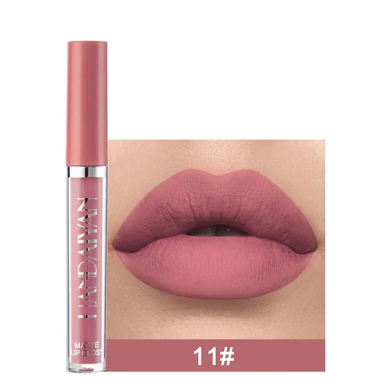 HANDAIYAN Matte Lipstick Set – 1/6 PCS Waterproof, Long Lasting & Non-Stick