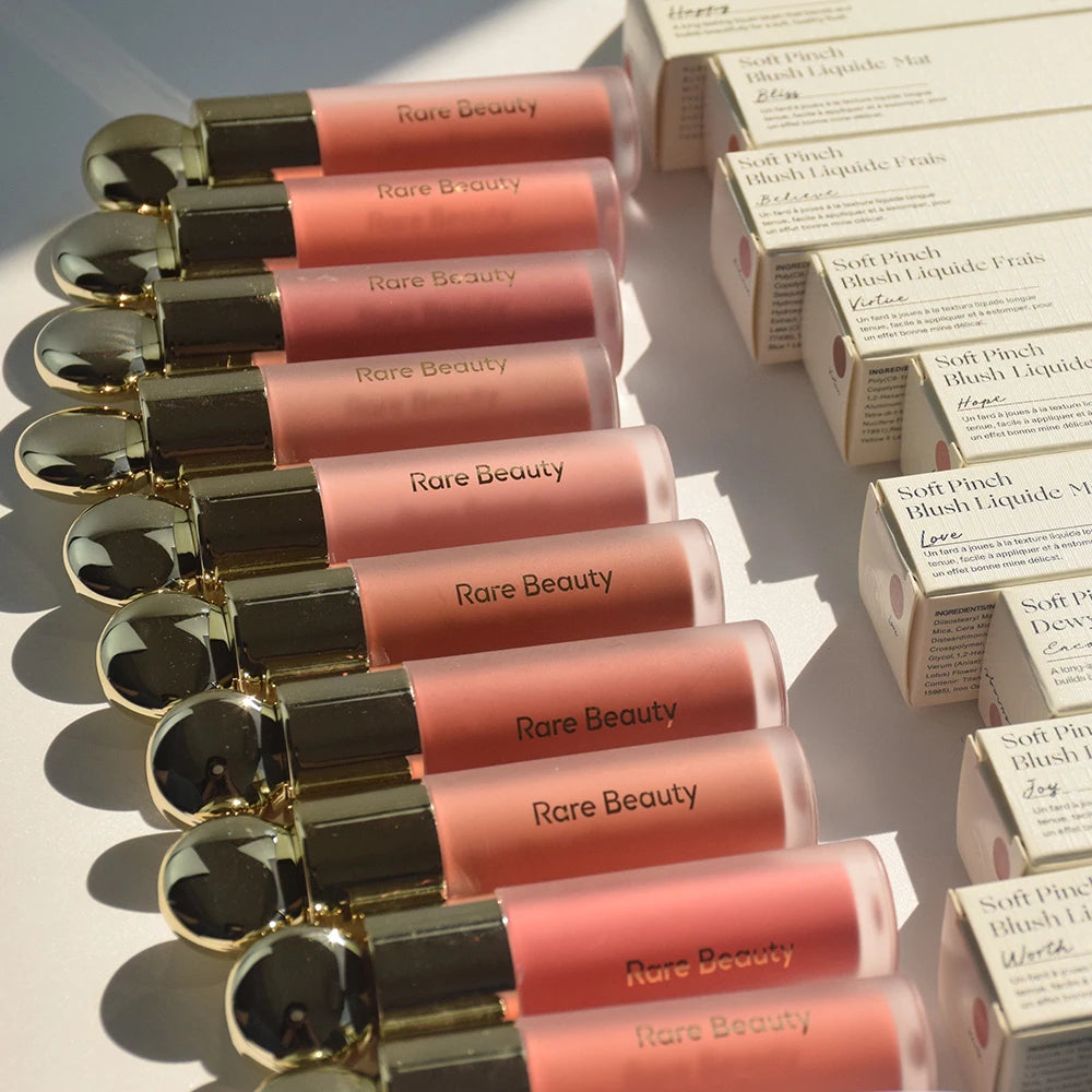 RARE Beauty Liquid Blush Lipstick Hope Eyes Cheek Blusher Waterproof Mositure Face Contour Shadow Liquid LipGloss Plump Makeup
