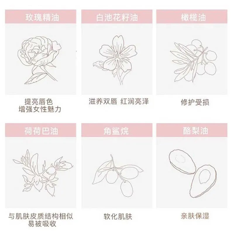 Magic Jelly Flower Lipstick Temperature Changing Lip Blam Transparent Moisturizing Lip Gloss Korean Cosmetic Tools Wholesale