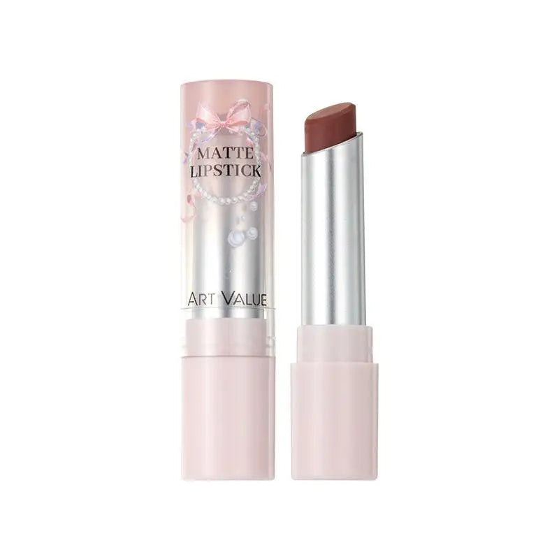 Velvet Brown Finish Matte Lipstick,Super Soft & Ultra Silky Lip Stick,Long Lasting & Moisturizing Vegan Lip Makeup For Wome S9Q2