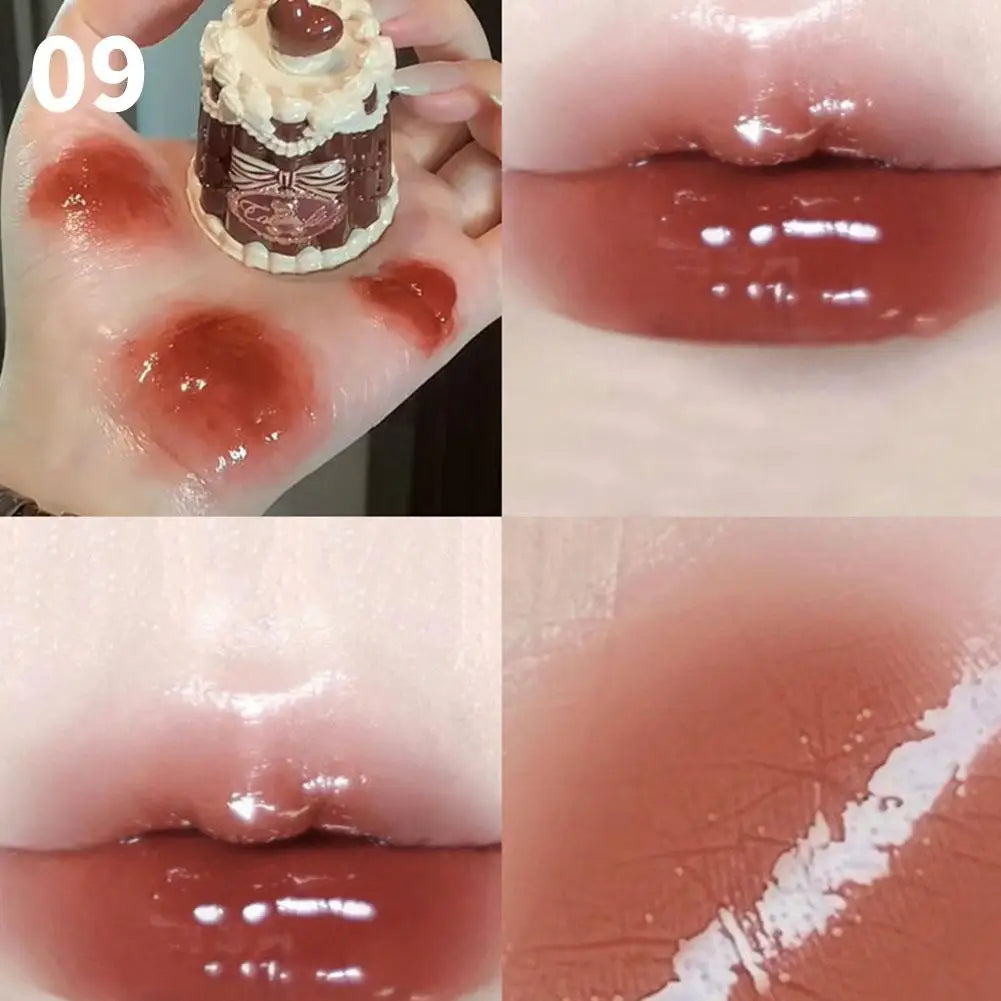 Flower Knows THE SWEETIE BEAR COLLECTION Film Forming Lip Frozen Glaze Lip Essence Honey Light Makeup Lipstick Cosmetics
