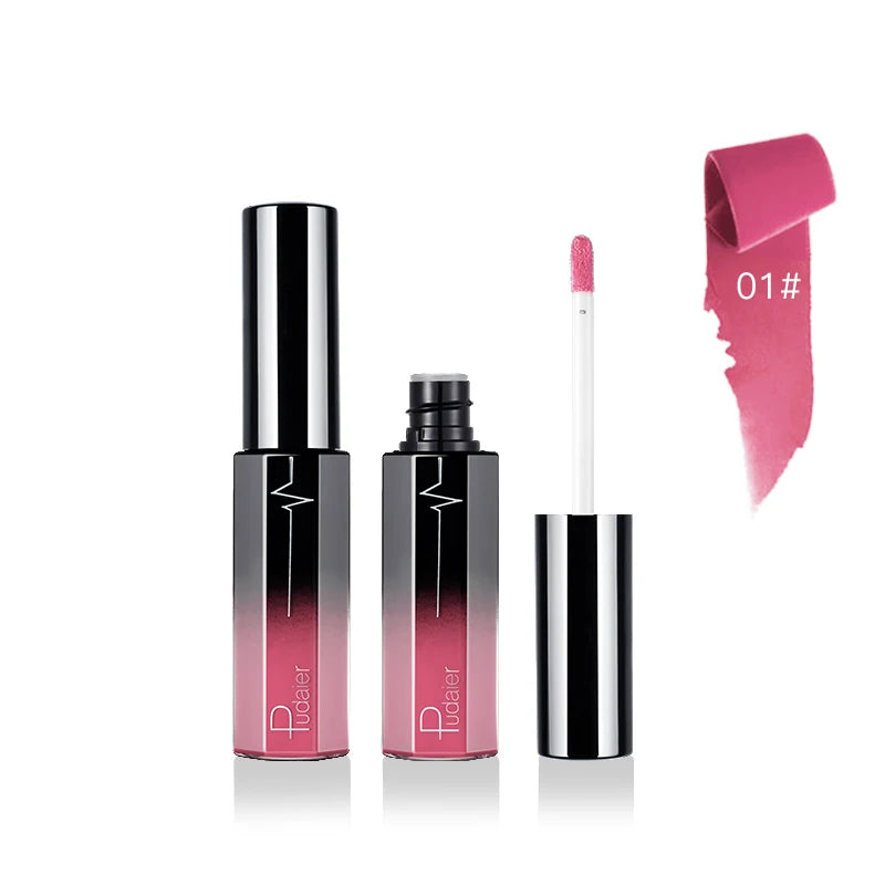 36 Colors Matte Liquid Lipstick Makeup Waterproof Lip Gloss Tint Brillo Labial Cosmetic Rouge A Levre Mat Lip Gloss