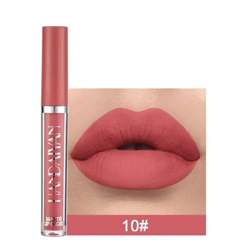 HANDAIYAN Matte Lipstick Set – 1/6 PCS Waterproof, Long Lasting & Non-Stick