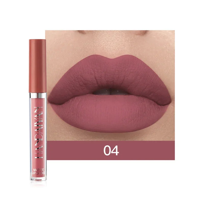 HANDAIYAN Matte Lipstick Set – 1/6 PCS Waterproof, Long Lasting & Non-Stick