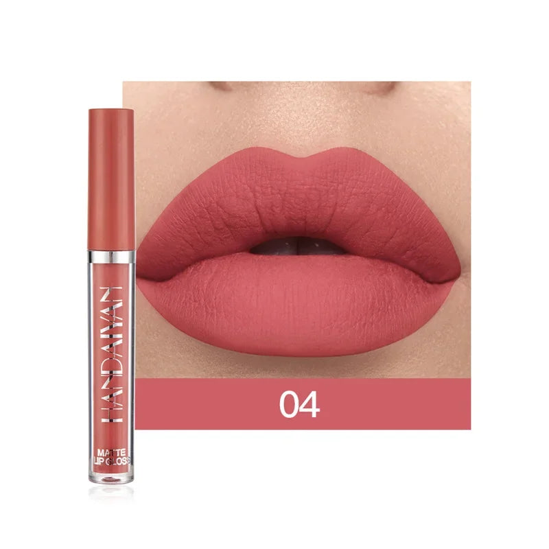HANDAIYAN Matte Lipstick Set – 1/6 PCS Waterproof, Long Lasting & Non-Stick