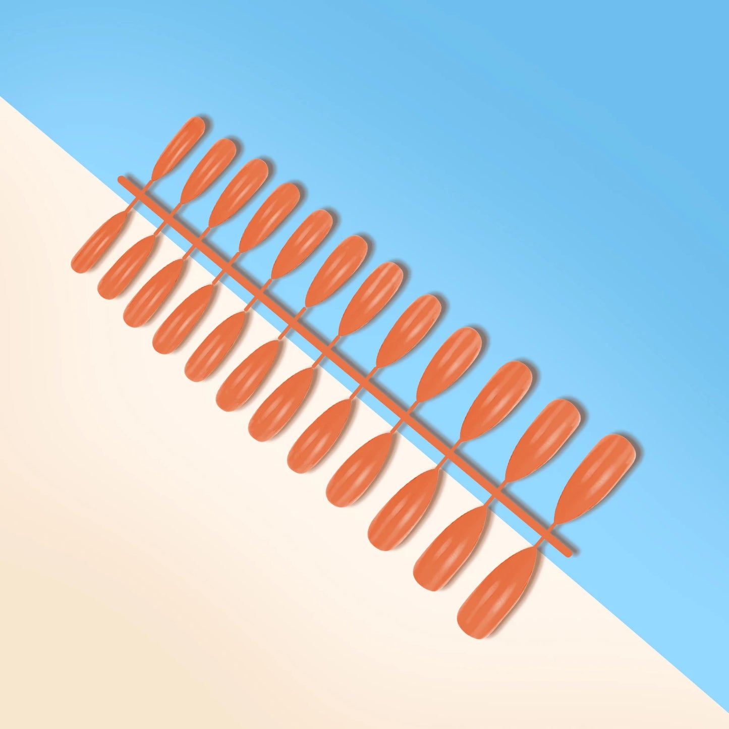 24Pcs Classical French Short Fake Nails Natural French Full Cover False Nails Classical Full Artificial Nails Basic Tools