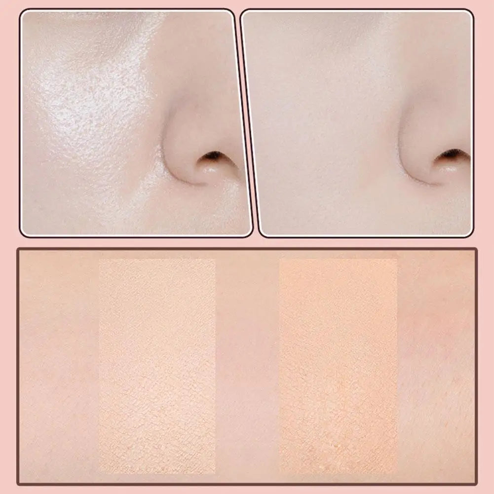 Korean Loose Powder Full Brightening Concealer Mineral Face  Foundation Cosmetics Lasting Makeup Powder Compact Powder Pressed