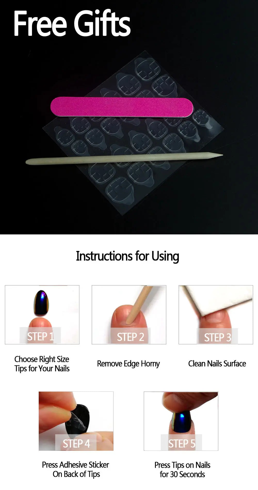 24Pcs Classical French Short Fake Nails Natural French Full Cover False Nails Classical Full Artificial Nails Basic Tools