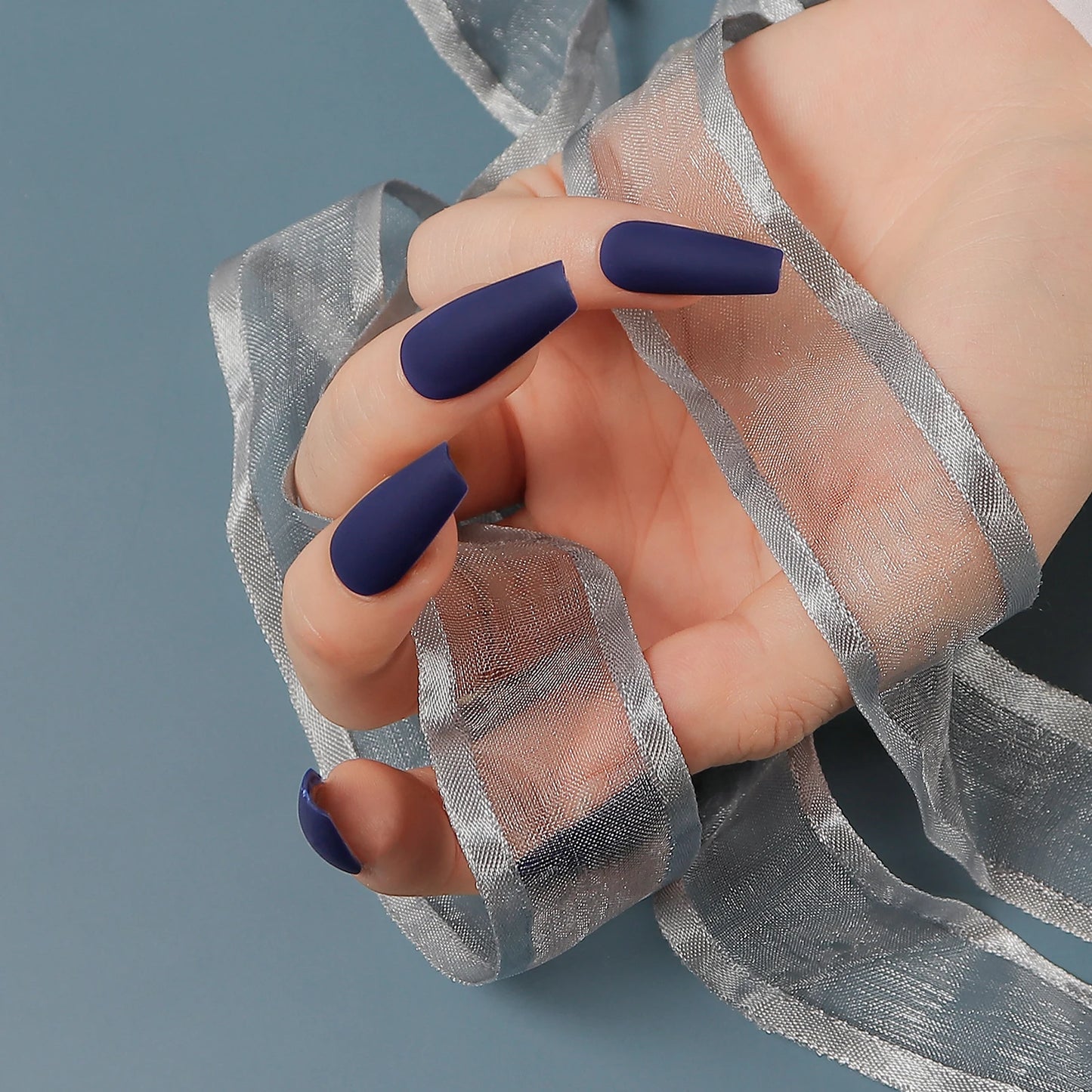 24Pcs Classical French Short Fake Nails Natural French Full Cover False Nails Classical Full Artificial Nails Basic Tools