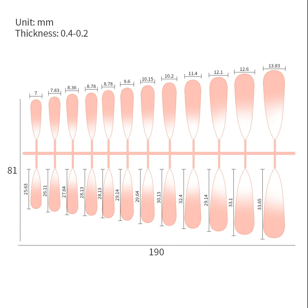 24Pcs Classical French Short Fake Nails Natural French Full Cover False Nails Classical Full Artificial Nails Basic Tools