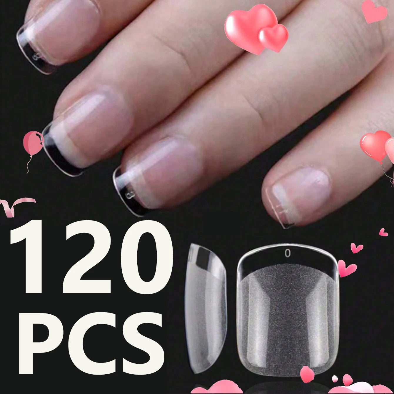 120PCS-Short almond semi-frosted fake nails - perfect for nail design and salon extensions  perfect for dating and everyday wear