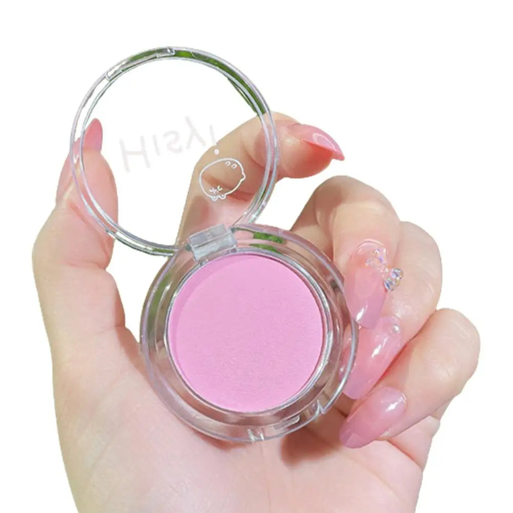 Girl Matte Blush Peach Cream Makeup Pink Blush Red Blush Cheek Cosmetics Blush Tint Blusher Cheek Palette Contour Ro W9J3