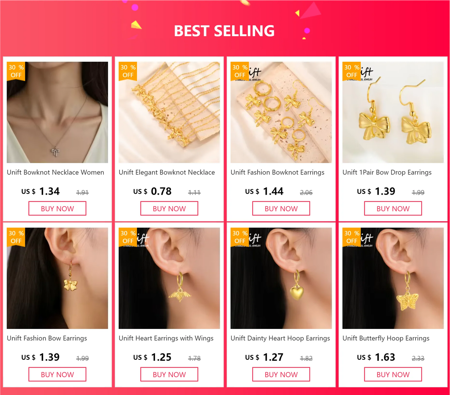Romantic Bowknot Necklace – Korean Kpop Stainless Steel Choker for Women