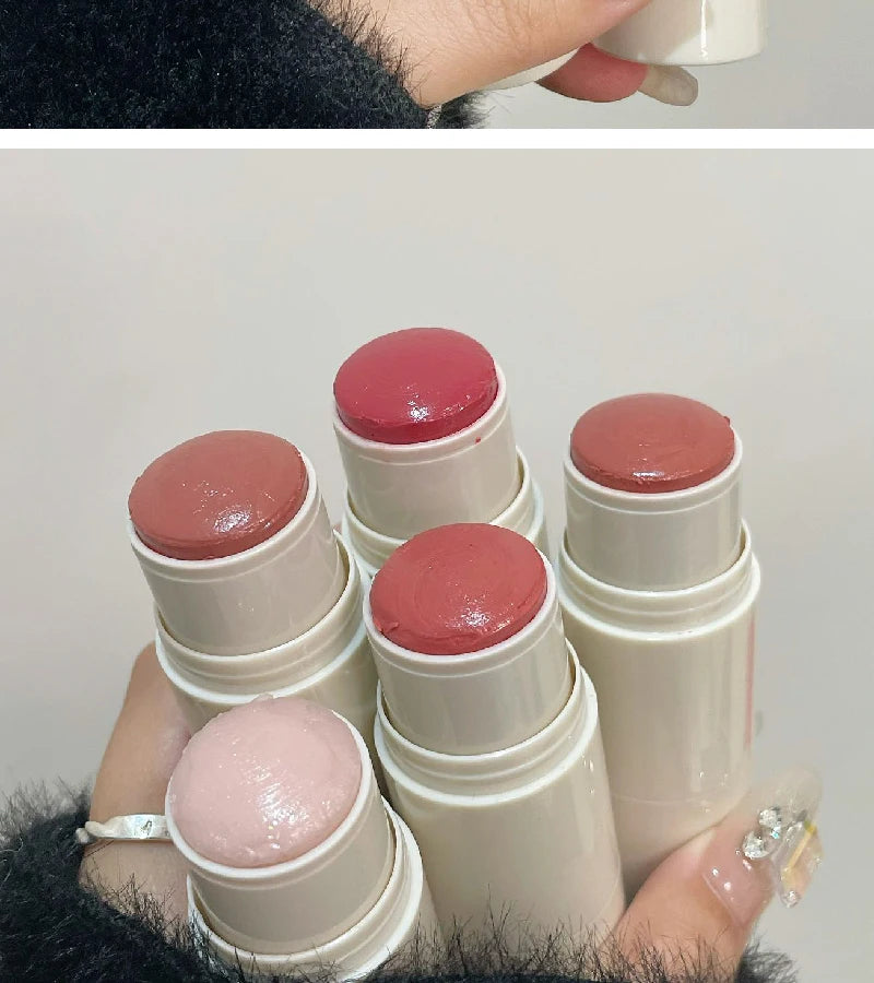 HERORANGE Aqua powder blusher Stick Korean Girls Whitening Natural Naked Makeup Highlight powder blusher Brightening Cream