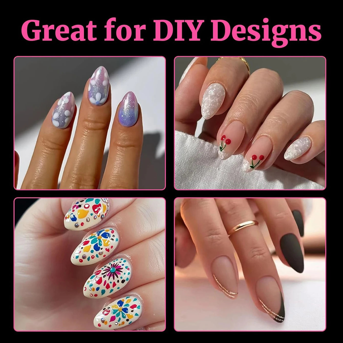 120PCS-Short almond semi-frosted fake nails - perfect for nail design and salon extensions  perfect for dating and everyday wear