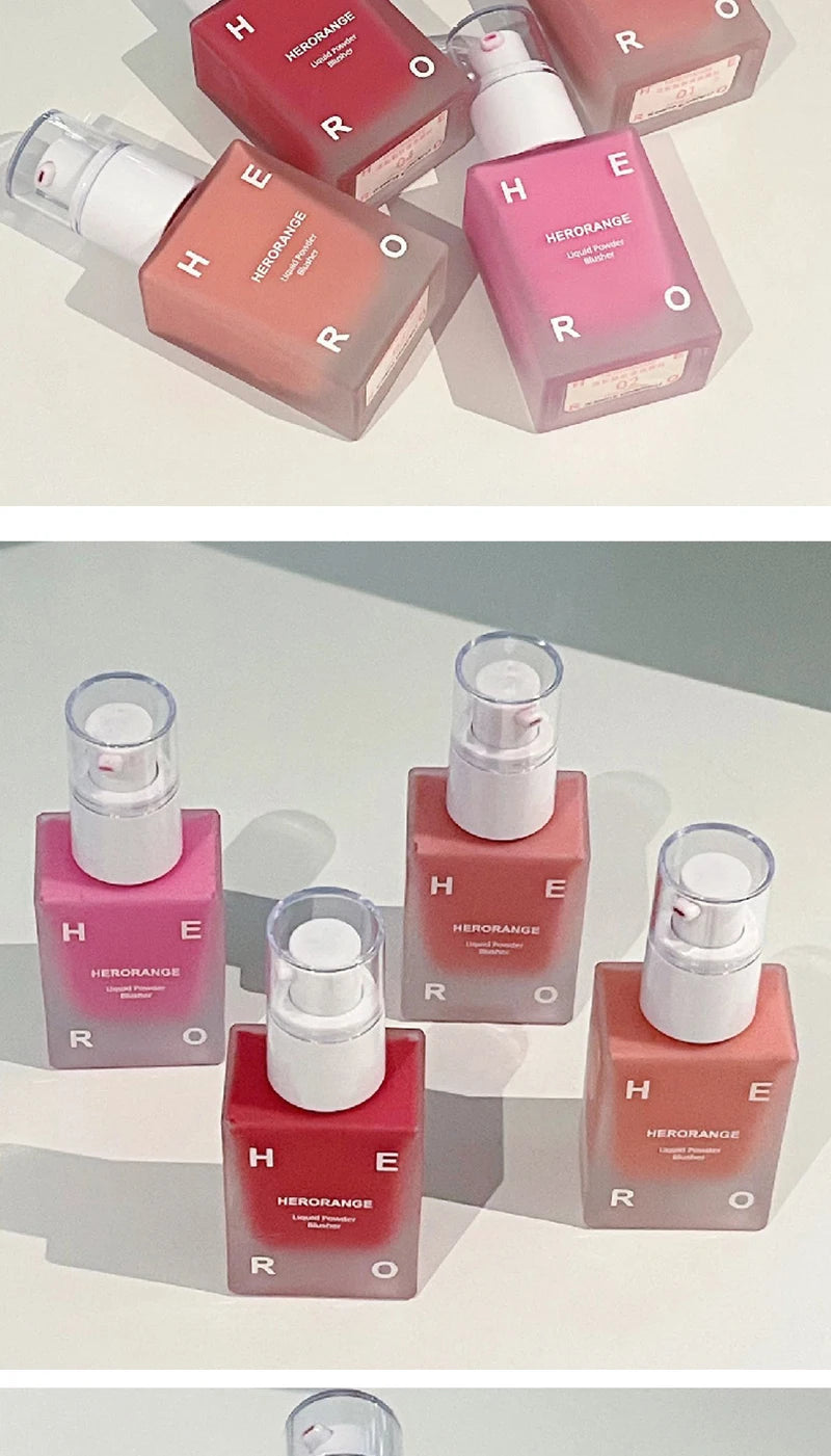 Melt Skin liquid blush monochrome matte Hold makeup Lift Color Korean young sister White Blush cream