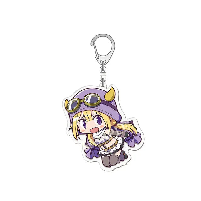 Anime Puella Magi Madoka Magica Keychain Kaname Akemi Homura Miki Sayaka Tomoe Mami Kyoko Key Chain Ring For Fans Gifts Jewelry