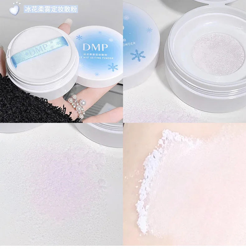 Matte Translucent Loose Powder Waterproof Oil-control Full Coverage Face Makeup Setting Finish Powder Korean Makeup Cosmetics