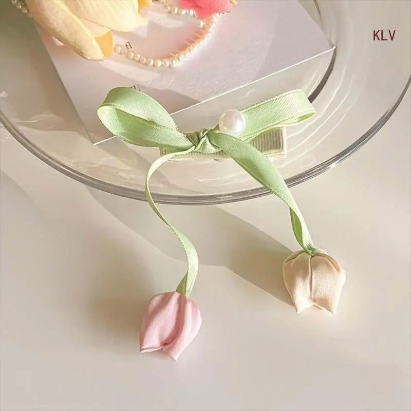 Fashionable Flower Fabric Hair Clip Uniuqe Headwear Hair Accessory Hiarpin For Adding Sophistication To Your Look
