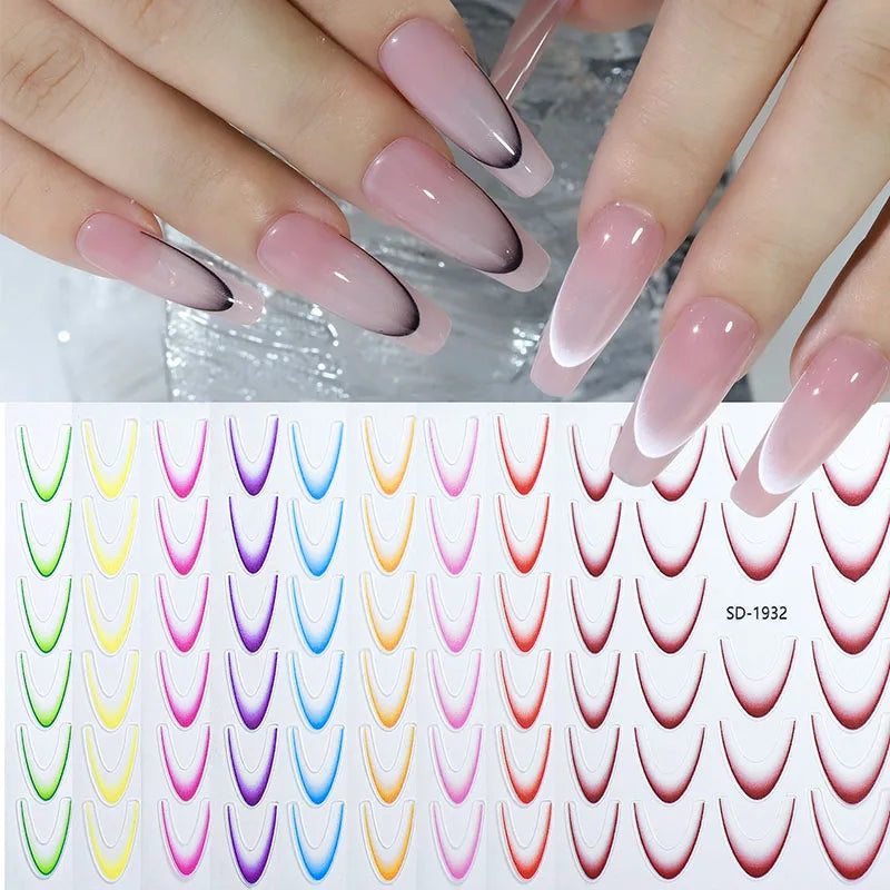 New Nails for Gluing Ready for Girls Short Fake Nails Press on  Artificial Fake Summer Ready-made Artificial Nails CDJ04