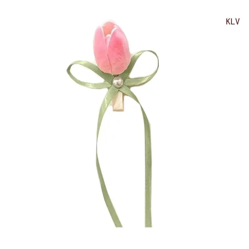 Fashionable Flower Fabric Hair Clip Uniuqe Headwear Hair Accessory Hiarpin For Adding Sophistication To Your Look