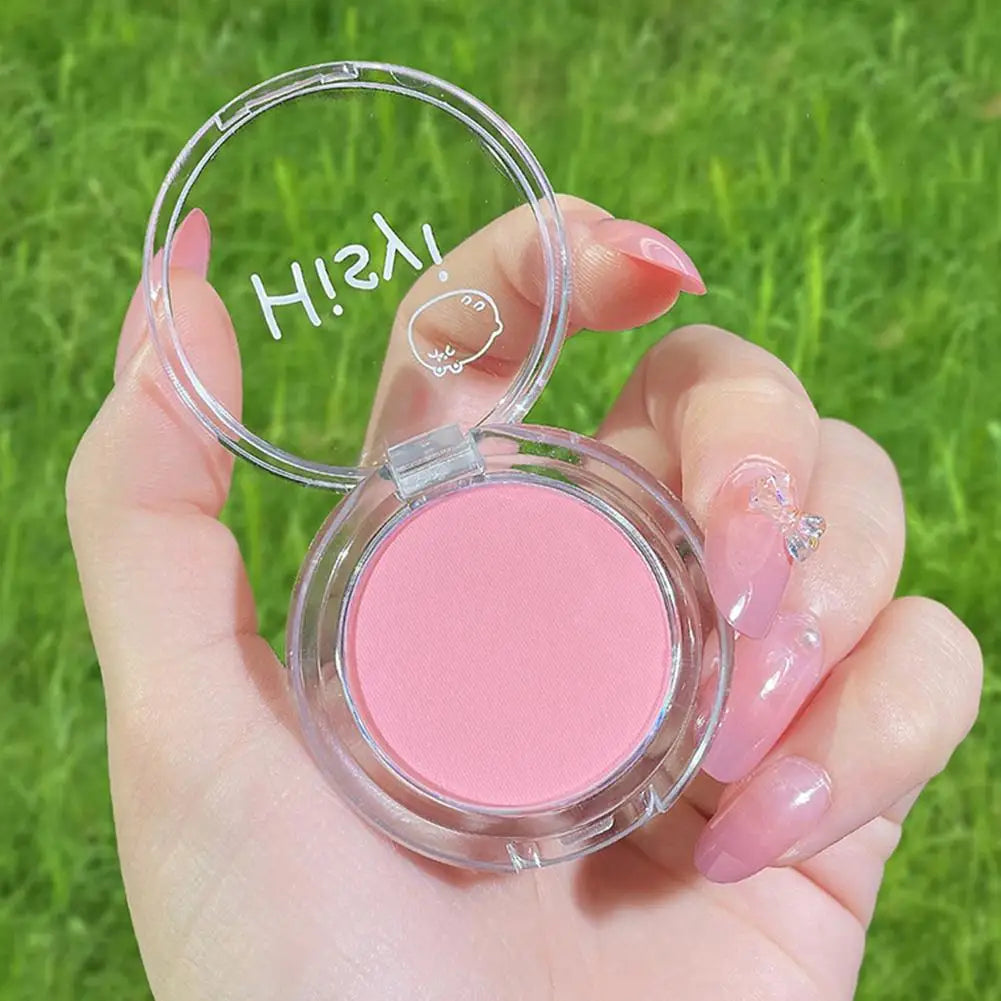 Girl Matte Blush Peach Cream Makeup Pink Blush Red Blush Cheek Cosmetics Blush Tint Blusher Cheek Palette Contour Ro W9J3
