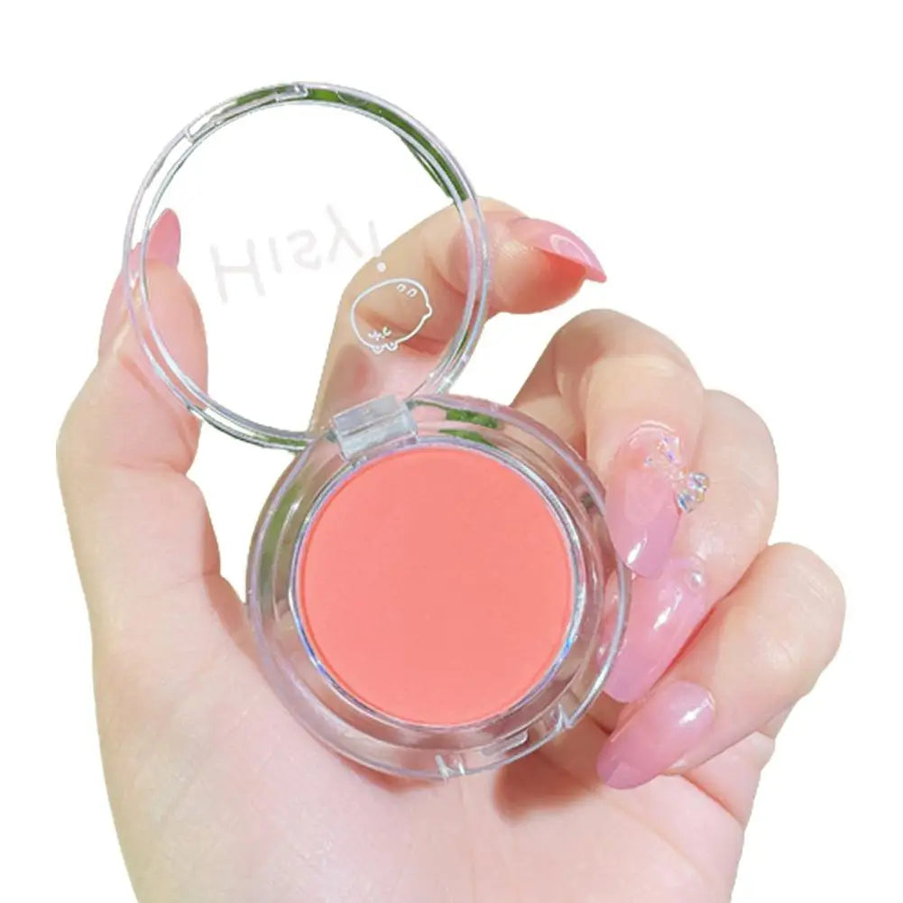 Girl Matte Blush Peach Cream Makeup Pink Blush Red Blush Cheek Cosmetics Blush Tint Blusher Cheek Palette Contour Ro W9J3