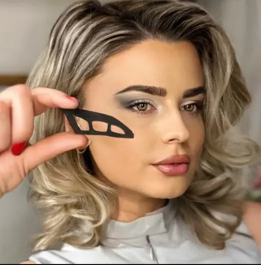 1/2PC Eye Makeup Tool Novice Beauty Assistant With Makeup Brush Universal Eye Shadow Makeup Eyeliner Tools，quick Makeup Template