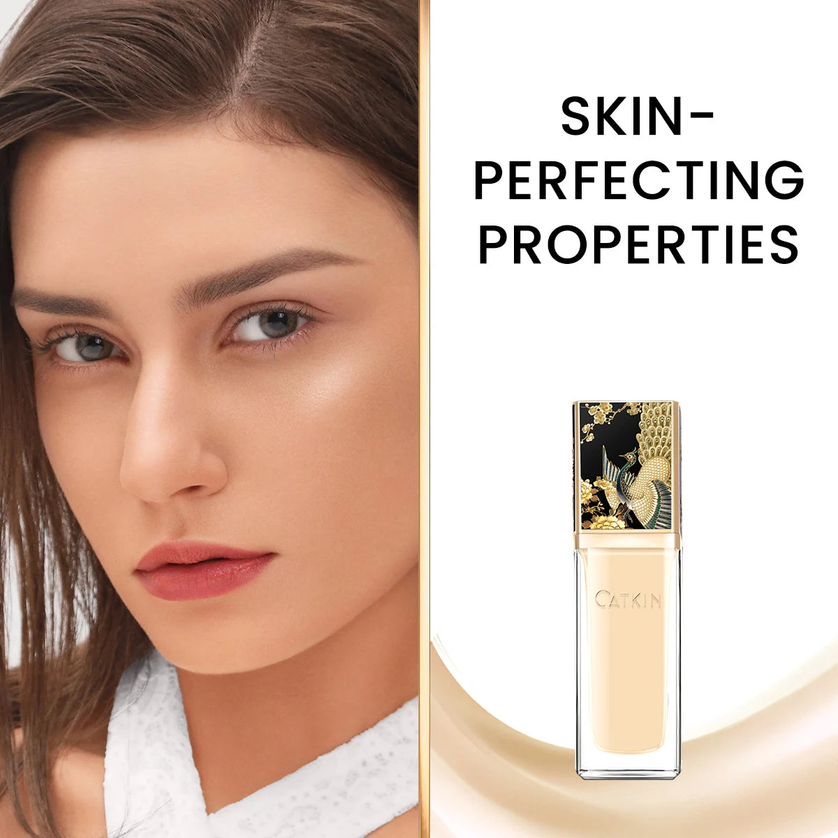 CATKIN Foundation Primer & Gel - Minimizes look of pores, fine lines, and Imperfections, All skin types
