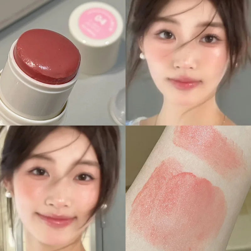 HERORANGE Aqua powder blusher Stick Korean Girls Whitening Natural Naked Makeup Highlight powder blusher Brightening Cream