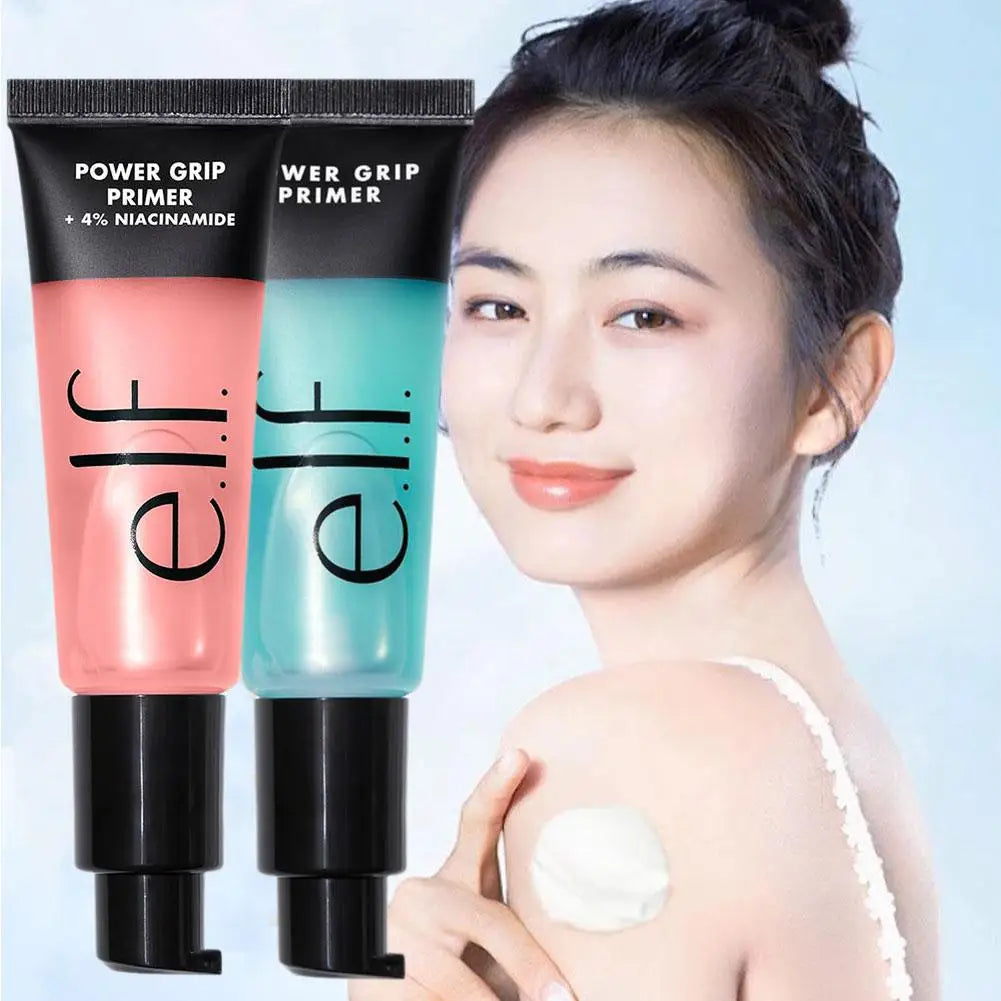 For Elf Power Grip Primer Gel-type Moisturizing Face Primer Firming Makeup Primer Light Texture Beauty Makeup Strong Primer 24ml
