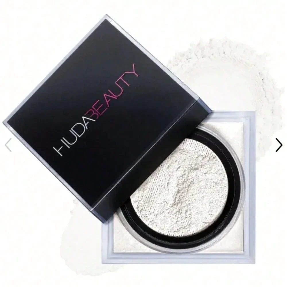 Loose Baking Setting Powder Oil Control Natural Face Matte HUDA Waterproof BrighTening Loose Powder Makeup Cosmetics