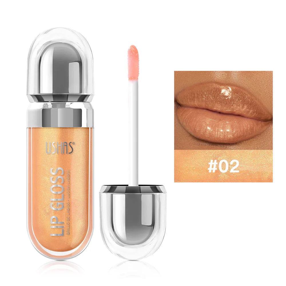 12 Colors Glitter Lips Gloss Long Lasting Diamond Pearlescent Metallic Liquid Lipstick Moisturizing Lip Glaze Cosmetics makeup