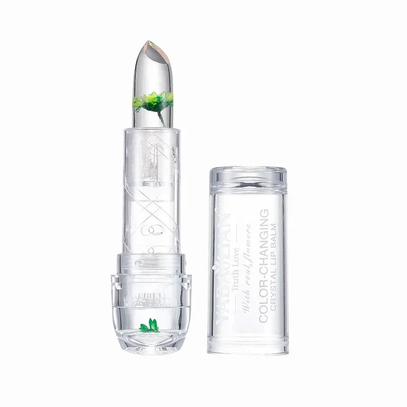 Magic Jelly Flower Lipstick Temperature Changing Lip Blam Transparent Moisturizing Lip Gloss Korean Cosmetic Tools Wholesale