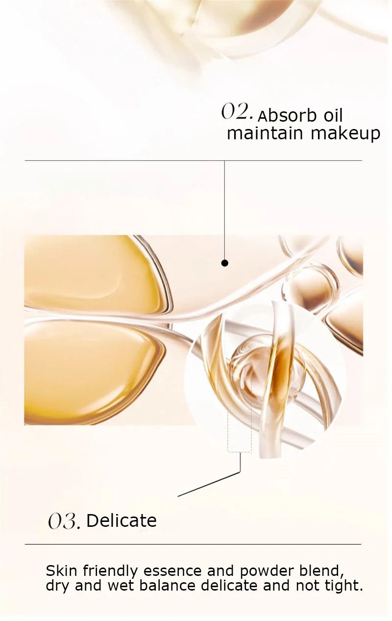 Long Lasting Oil-Control Setting Powder – Glitter Brightening Compact