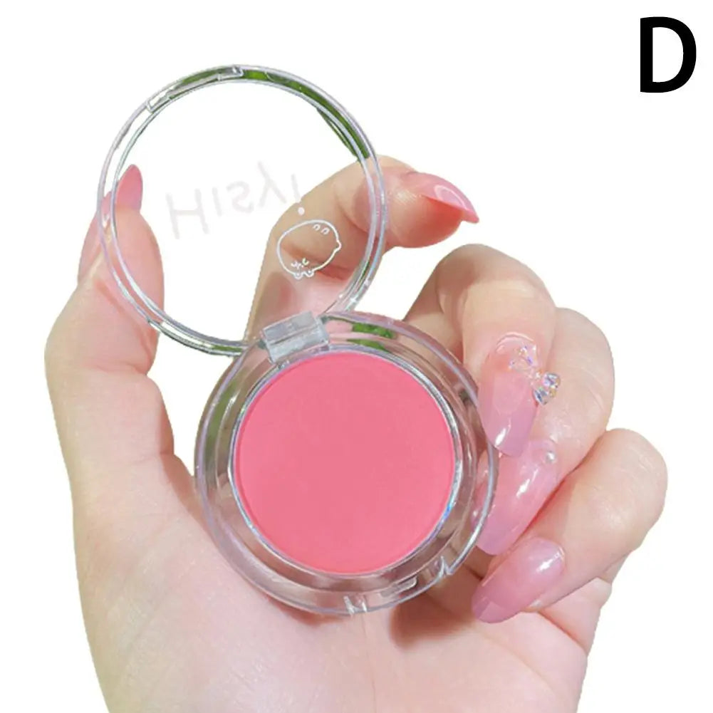 Girl Matte Blush Peach Cream Makeup Pink Blush Red Blush Cheek Cosmetics Blush Tint Blusher Cheek Palette Contour Ro W9J3
