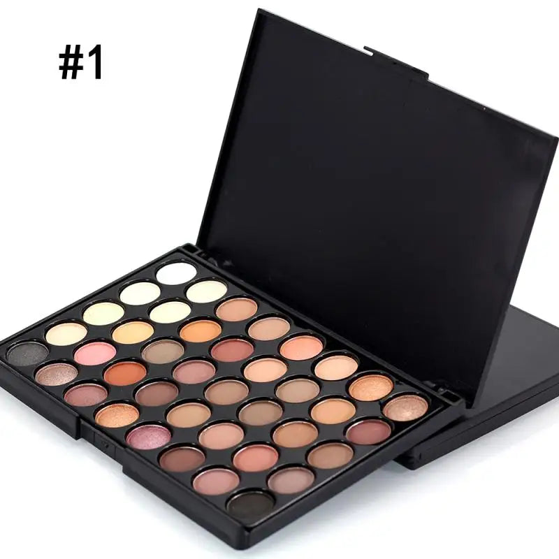 Large Multi-Color Eyeshadow Palette – 40/74/78 Shades Matte & Shimmer
