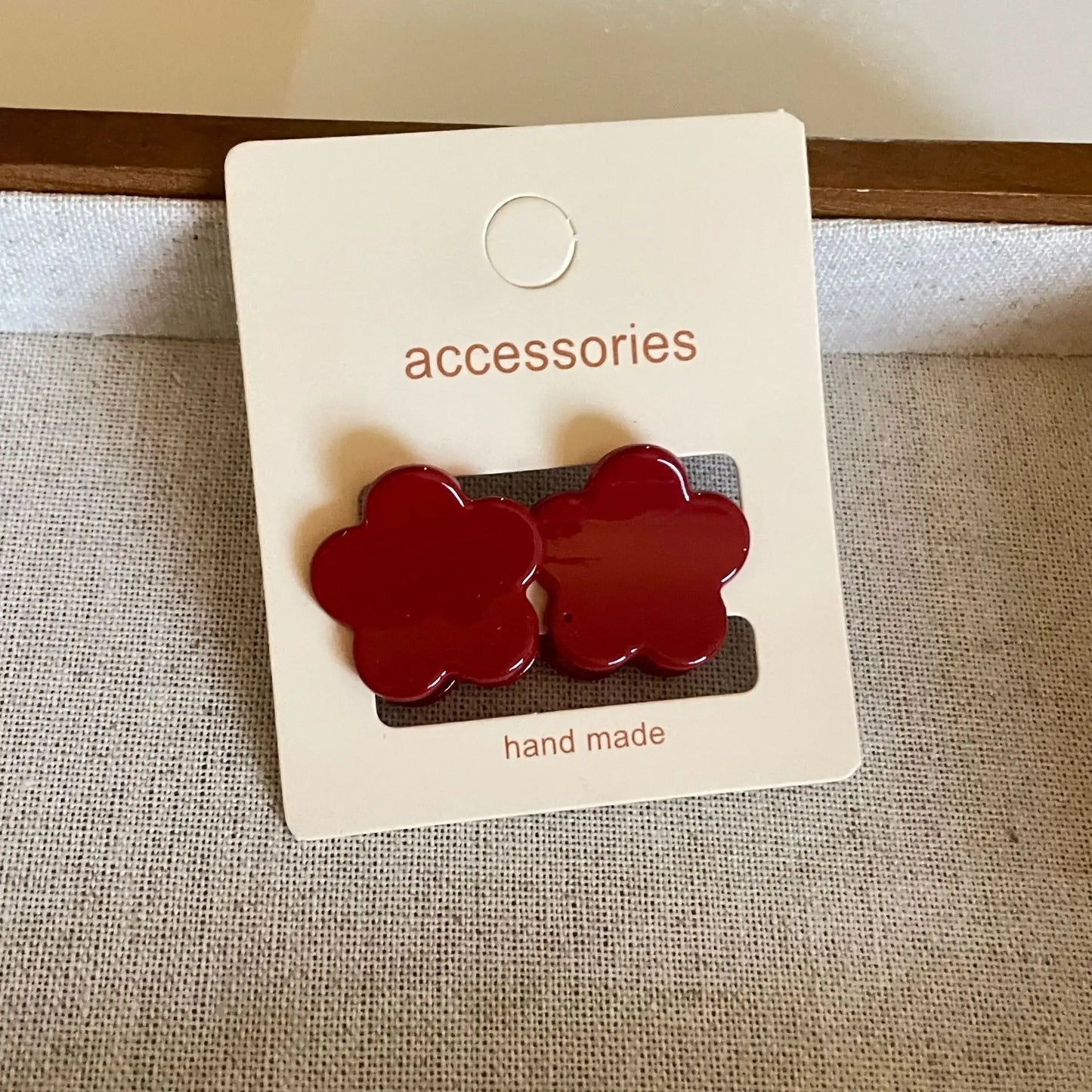 Red hair clip women's side banger clip small mini duckbill clip temperament seamless clip hair clip headwear Hair Claws