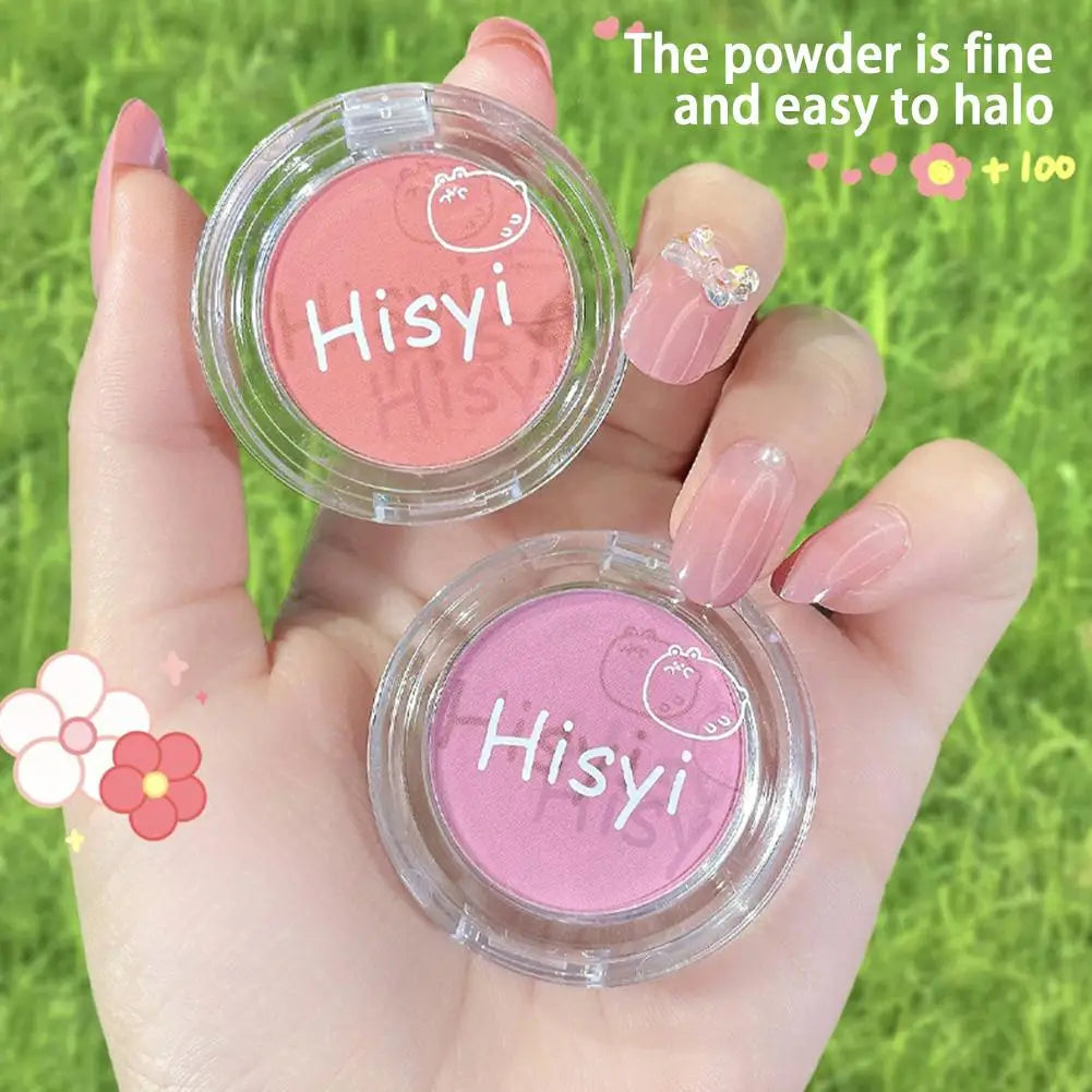 Girl Matte Blush Peach Cream Makeup Pink Blush Red Blush Cheek Cosmetics Blush Tint Blusher Cheek Palette Contour Ro W9J3