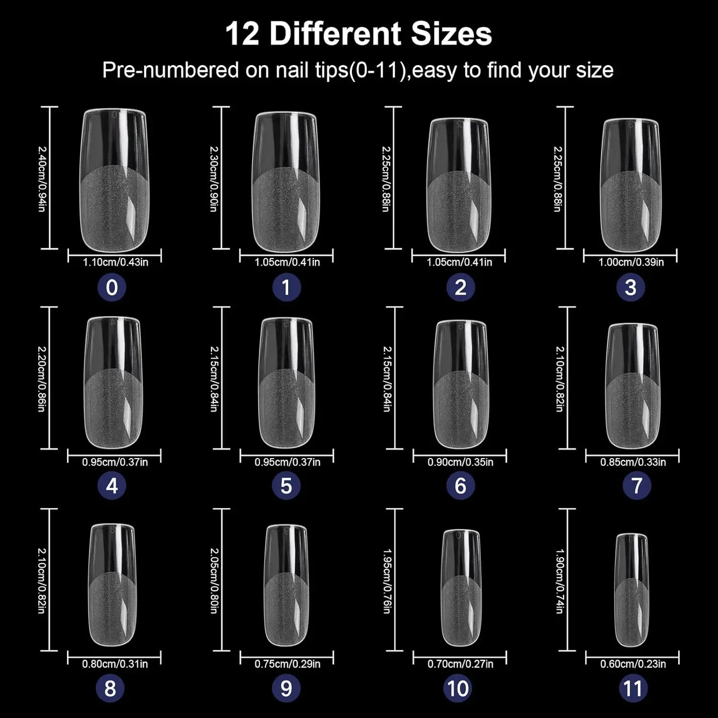 120PCS-Short almond semi-frosted fake nails - perfect for nail design and salon extensions  perfect for dating and everyday wear