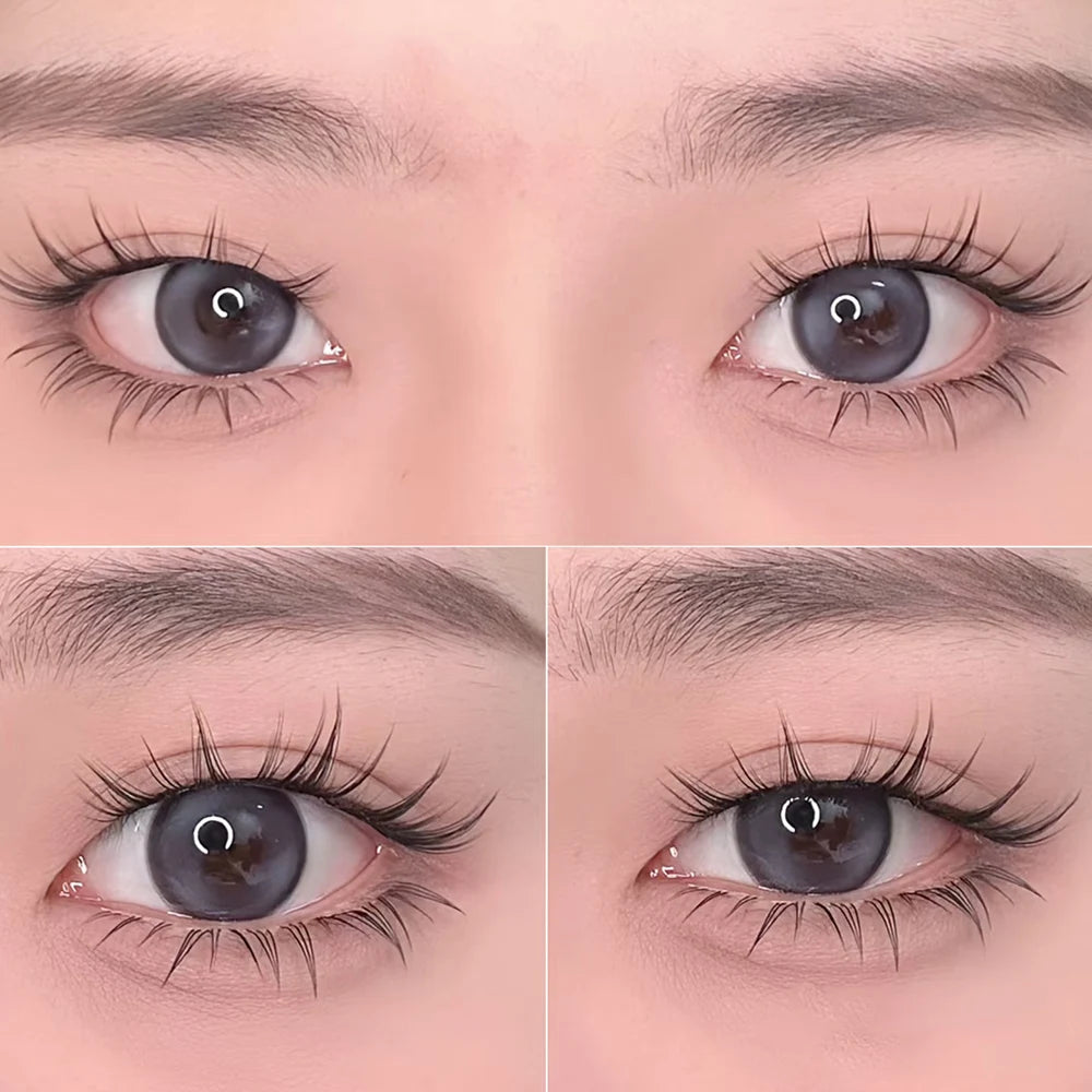 5 Pair Clear Band Lower Eyelashes Handmade False Eyelashes Bottom Lashes Natural Manga Lashes douyin makeup lash Extension