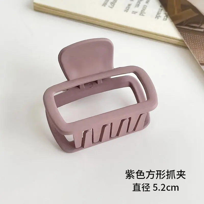 Medium Small Hair Clips for Women Claw Clips for Thick Thin Hair Strong Hold Matte Square Jaw Clips Hair Accessories Заколки