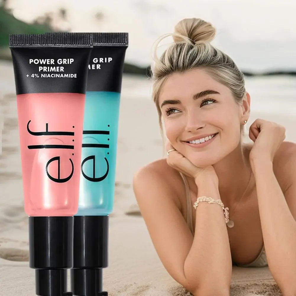 For Elf Power Grip Primer Gel-type Moisturizing Face Primer Firming Makeup Primer Light Texture Beauty Makeup Strong Primer 24ml