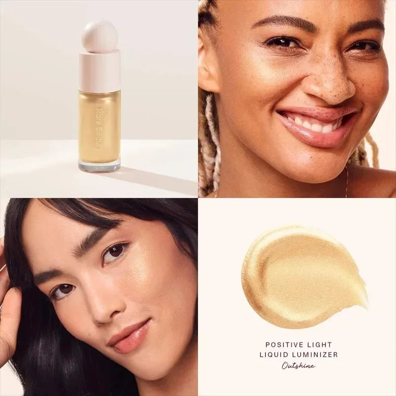 Rare Beauty Liquid Blusher Cream Bronzer Contour Stick Highlight Touch Pearl Highlighter Lip Gloss Makeup Mirror hand cream